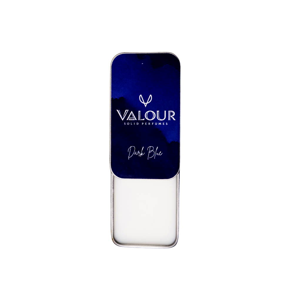 DARK BLUE –MENS SOLID PERFUME | MAGNETIC NIGHTSCAPE | 12GMS | BERGAMOT PATCHOULLI CEDAR AND PINK PEPPER